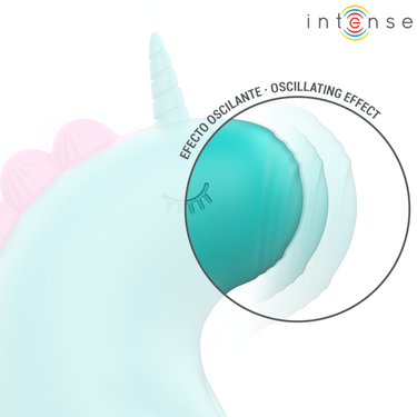 Stimolatore Unicorno Verde con Vibrazioni Regolabili e Sicuro